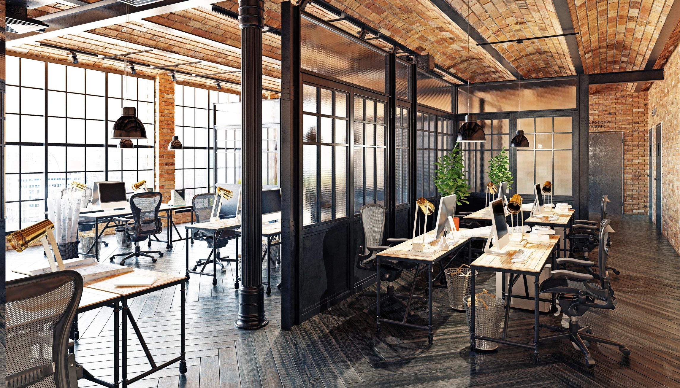 Modern professional office interior